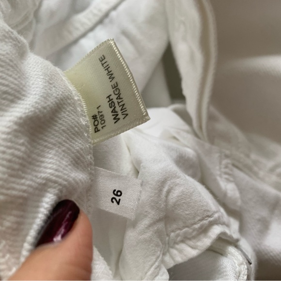 Reformation White Straight Leg Jeans - Picture 5 of 5